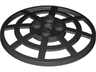 Dish 6 x 6 Inverted (Radar) Webbed - Type 2 (Underside Attachment Positions at 90 degrees)