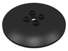 Dish 6 x 6 Inverted (Radar) - Hollow Studs