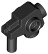 Minifigure, Weapon Gun, Blaster with Studs on Sides, Bottom, and Front