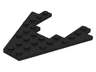 Wedge, Plate 8 x 8 with 4 x 4 Cutout