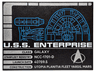 Slope 10 6 x 8 with U.S.S. Enterprise Pattern