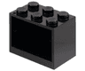 Container, Cupboard 2 x 3 x 2 - Solid Studs
