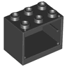 Container, Cupboard 2 x 3 x 2 - Hollow Studs
