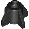 Brick, Round 1 x 1 with Fins