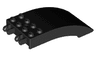 Windscreen 8 x 4 x 2 Curved with Locking Dual 2 Fingers