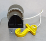 Duplo Hose Reel Holder 2 x 2 with Light Gray Drum, Yellow Hook, String