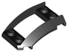 Wedge 4 x 3 Open with Cutout and 4 Studs