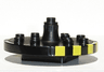 Duplo Merry-Go-Round Small with Yellow Caution Stripes Pattern