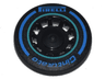 Wheel Cover 10 Spoke Recessed with Blue 'PIRELLI' and 'Cinturato' Logo, Dark Turquoise Circle Pattern