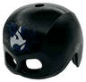 Minifigure, Headgear Helmet Mask, Hole on Top with White Letter A and Dark Blue Symbiote Tendrils Pattern (Venomized Captain America)