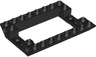 Slope, Inverted 45 6 x 8 Double with Open Middle and 4 Pin Holes