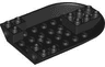 Aircraft Fuselage Forward Bottom Curved 6 x 8 with 2 Holes and 2 Pin Holes