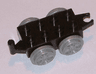Duplo, Train Base 2 x 4 with Light Bluish Gray Wheels
