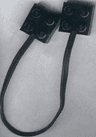 Electric, Wire with Brick 2 x 2 x 2/3 Ends (Undetermined Type)