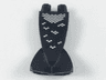 Tail, Mermaid / Merman Straight with Scattered Silver Scales Pattern