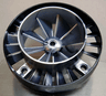 Engine, Very Large Turbine with Marbled Pearl Light Gray Center Pattern