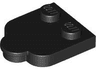 Tile, Modified 2 x 2 with Studs on Edge, Rounded Corners and 1 x 1 Half Circle Extension