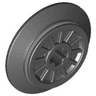 Train Wheel RC, Spoked with Technic Axle Hole and Rubber Friction Band