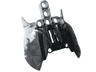 Bionicle Barraki Carapar Chest Cover with Marbled Pearl Light Gray Pattern