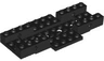 Vehicle, Base 6 x 12 x 1 with 2 x 8 Recessed Center with Smooth Underside