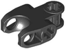 Technic, Axle Connector 2 x 3 with Ball Joint Socket - Closed Sides, Angled Forks with Closed Axle Holes