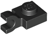 Plate, Modified 1 x 1 with U Clip (Horizontal Grip)