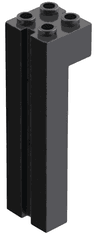 Brick, Modified 2 x 2 x 6 with Channel