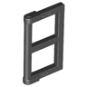 Pane for Window 1 x 2 x 3 with Thick Corner Tabs