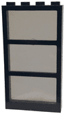Window 1 x 4 x 6 with 3 Panes with Fixed Trans-Brown Glass