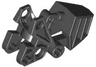 Bionicle Foot with Ball Joint Socket 3 x 6 x 2 1/3, Squared Tops