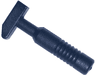 Minifigure, Utensil Tool Cross Pein Hammer - 6-Rib Handle