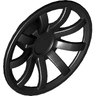 Wheel Cover 9 Spoke - 24mm D. - for Wheels 55982 and 56145
