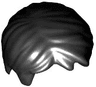 Minifigure, Hair Short Tousled with Side Part