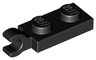 Plate, Modified 1 x 2 with Clip on End (Horizontal Grip)