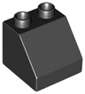 Duplo, Brick 2 x 2 x 1 1/2 Slope 45