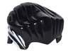 Minifigure, Hair Swept Back with Widow's Peak with White Side Streaks Pattern