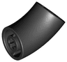 Brick, Round 2 x 2 D. 45 degrees Elbow (25.5mm Standing Height)