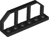 Plate, Modified 1 x 6 with Train Wagon End / Fence