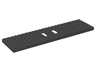 Train Base 6 x 24 with 3 Round Holes Each End