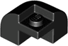 Slope, Curved 2 x 2 x 1 1/3 Corner Round with Recessed Stud