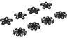Wheel Cover 5 Spoke Rimless and 9 Spoke Rimless for Wheel 72206pb01, 8 in Bag - 4 of Each (Multipack)