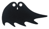 Minifigure Cape Cloth, Scalloped 5 Points (Batman), Asymmetrical Waving, Teardrop Neck Cut - Traditional Starched Fabric
