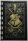 Tile, Modified 10 x 16 with Studs on Edges and Bar Handles with Hogwarts Defence Against the Dark Arts Class Pattern