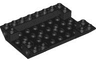Slope, Inverted 45 6 x 8 Double with 4 Holes and 4 Pin Holes and Opening on 1 Side