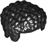 Minifigure, Hair Male, Coiled with Raised Front