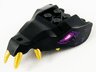 Dragon Head (Ninjago) Jaw with 2 Bar Handles on Back with Molded Gold Teeth, Magenta and Dark Purple Eyes and Scales Pattern