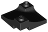 Arch 3 x 3 Inverted Corner with Raised Hollow Stud