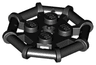 Plate, Modified 2 x 2 with Bar Frame Octagonal, Reinforced, Completely Round Studs