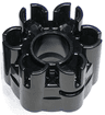 Projectile Launcher Part, Rapid Shooter Six Barrel - Rounded Barrels