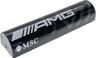 Slope, Curved 1 x 4 x 2/3 Double with White 'AMG' and 'MSC' Logos and Silver Dots Pattern Model Right Side